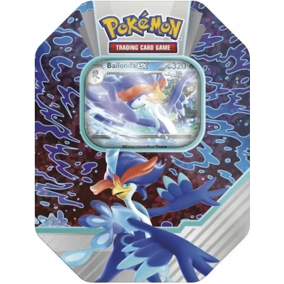 Pokémon Cards Tin Box # 111 Bailonda EX