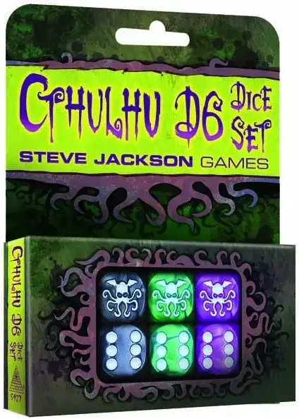 Cthulhu D6 Dice Set (6)