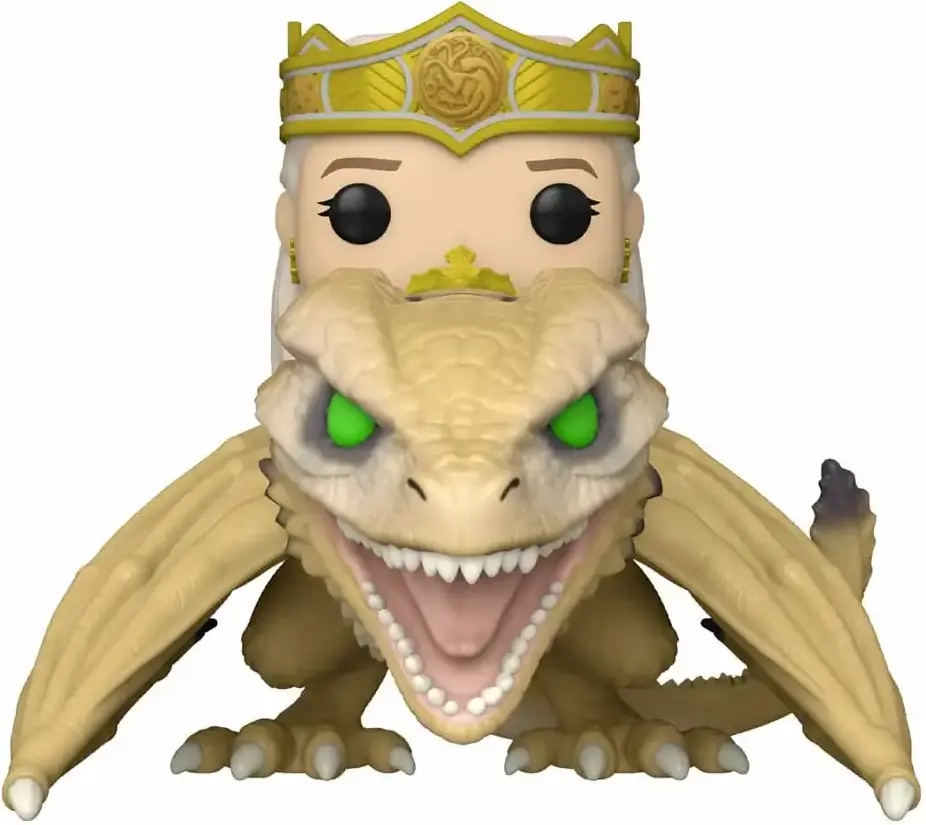 Funko POP! Deluxe- House of Dragon-Queen Rhaenyra w/Syrax