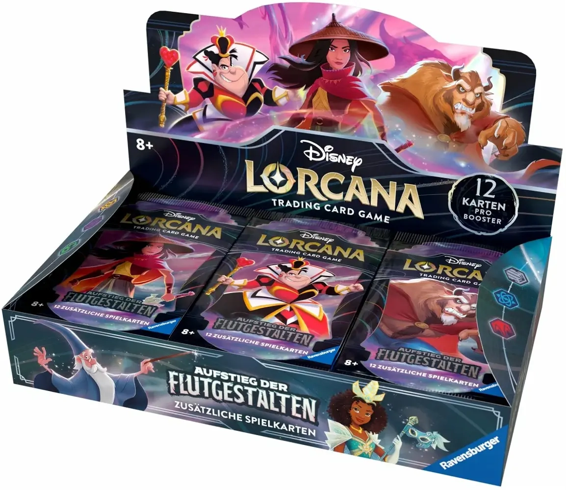 Disney Lorcana - Aufstieg der Flutgestalten - Booster Display (24 - Booster) - DE