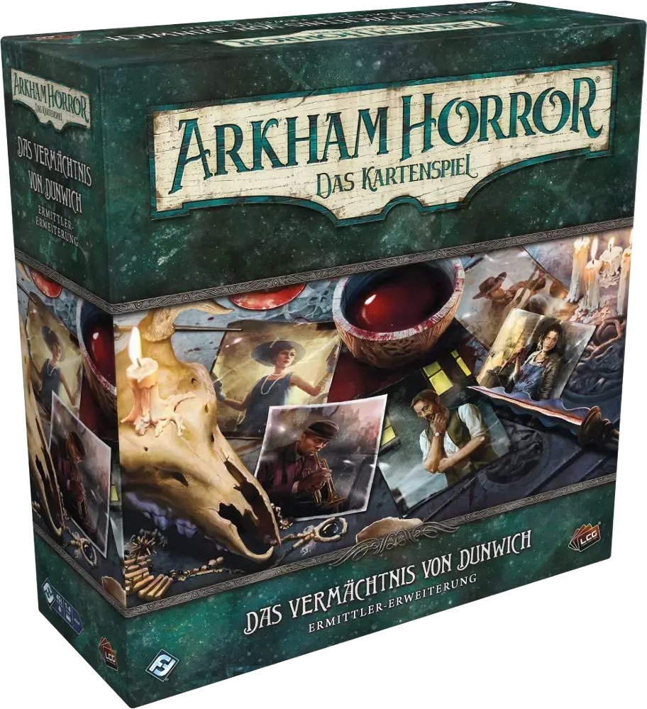 Arkham Horror Kartenspiel - Vermächtnis von Dunwich Ermittler-Erweiterung