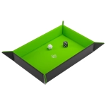 Magnetic Dice Tray Rectangular Black/Green