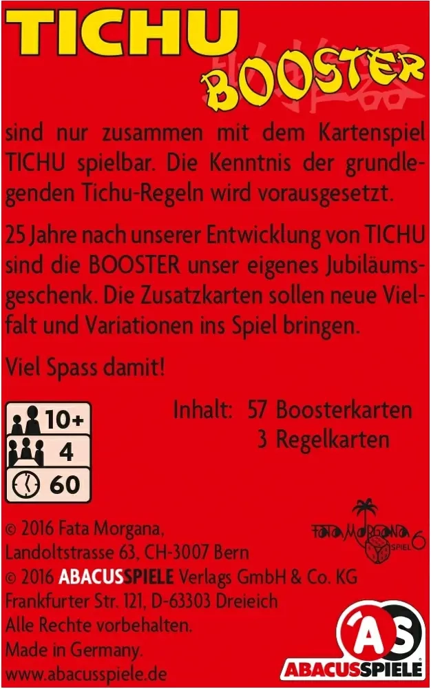 Tichu Booster - Erweiterung