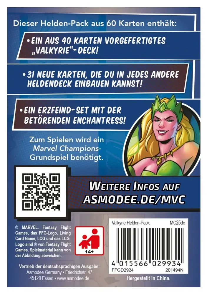 Marvel Champions - Das Kartenspiel - Valkyrie Erweiterung