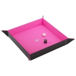 Magnetic Dice Tray Square Black/Pink