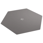 Magnetic Dice Tray Hexagonal Black/Gray