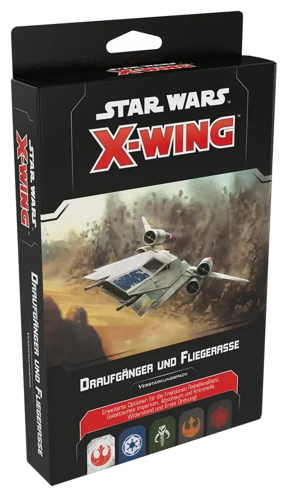 Star Wars: X-Wing 2.Edition - Draufgänger und Fliegerasse Erweiterungspack