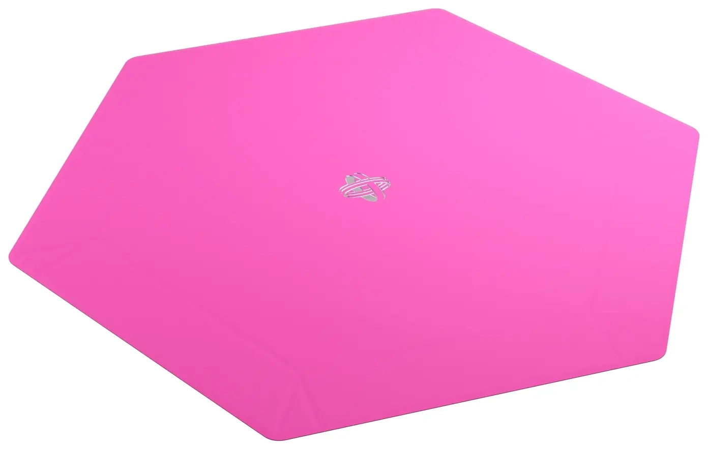 Magnetic Dice Tray Hexagonal Black/Pink