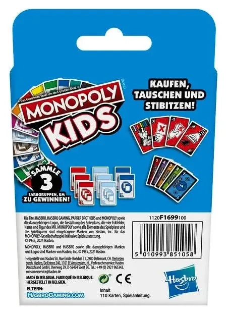 Monopoly Kids - Das Kartenspiel