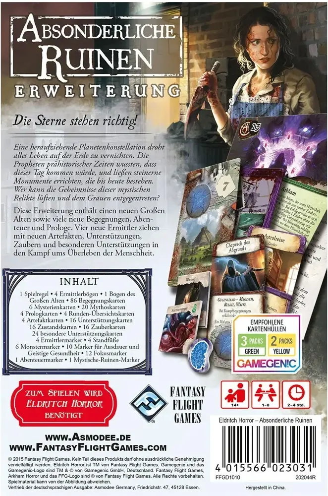 Eldritch Horror - Absonderliche Ruinen - Erweiterung