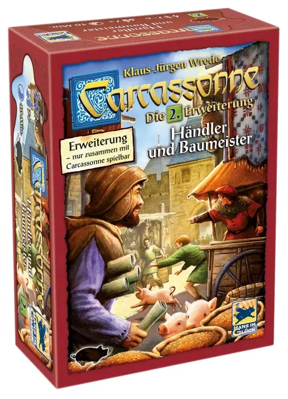 Carcassonne - Händler & Baumeister (2.Erweiterung)