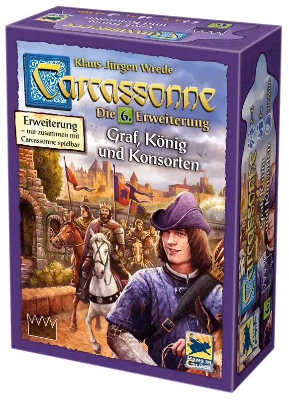 Carcassonne - Graf, König und Konsorten (6. Erweiterung)