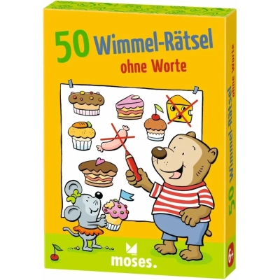 50 Wimmel-Rätsel ohne Worte