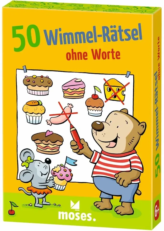 50 Wimmel-Rätsel ohne Worte