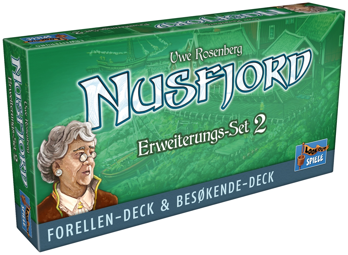 Nusfjord - Erweiterungs-Set 2: Forellen-Deck & Besoekende-Deck