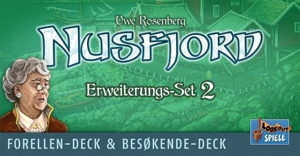 Nusfjord - Erweiterungs-Set 2: Forellen-Deck & Besoekende-Deck