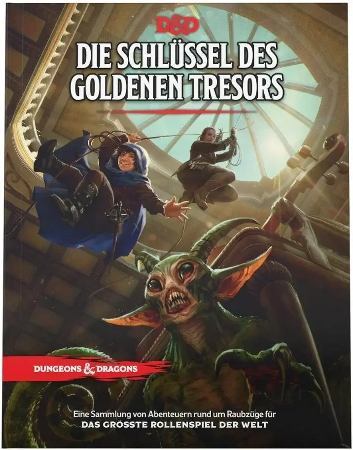 Dungeons & Dragons RPG - Die Schlüssel des Goldenen Tresors - HC