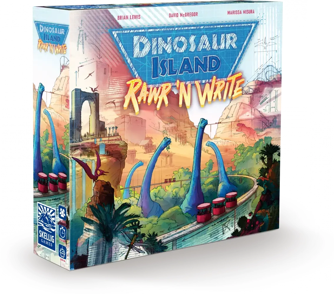 Dinosaur Island - Rawr n Write - DE