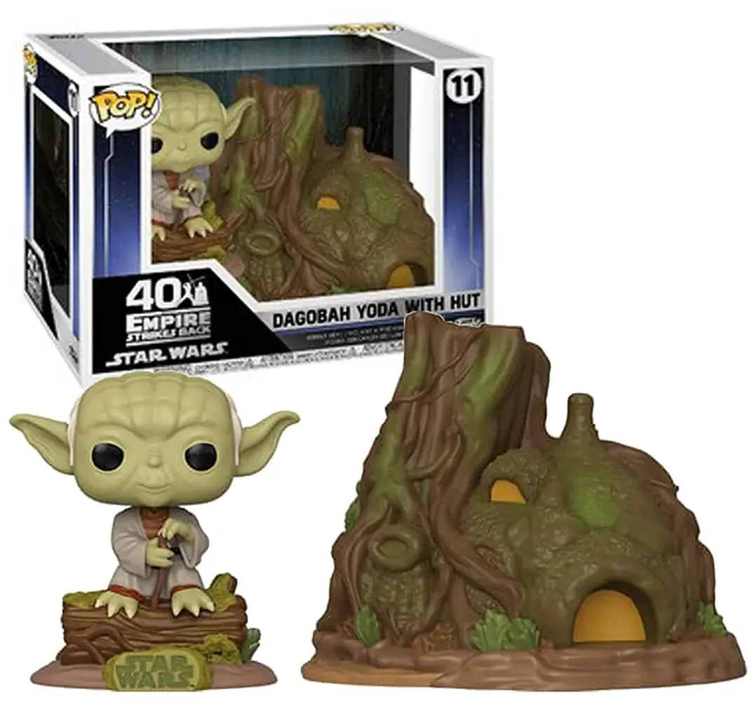 Funko POP! - Star Wars - Dagobah Yoda with Hut