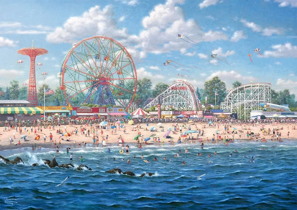 Coney Island - Thomas Kinkade