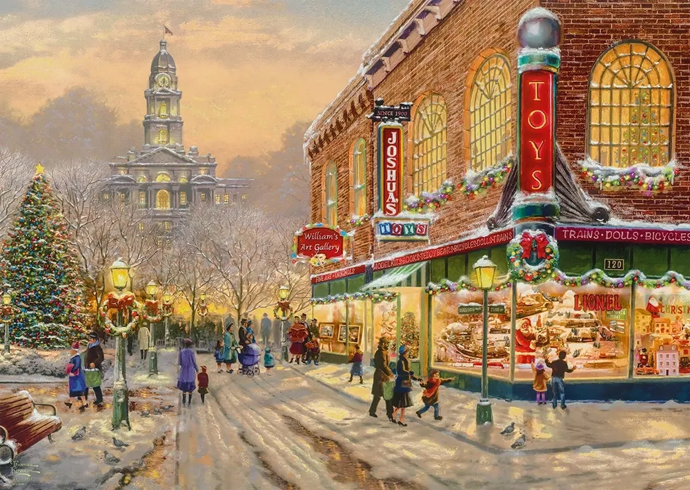 Ein Weihnachtswunsch - Thomas Kinkade