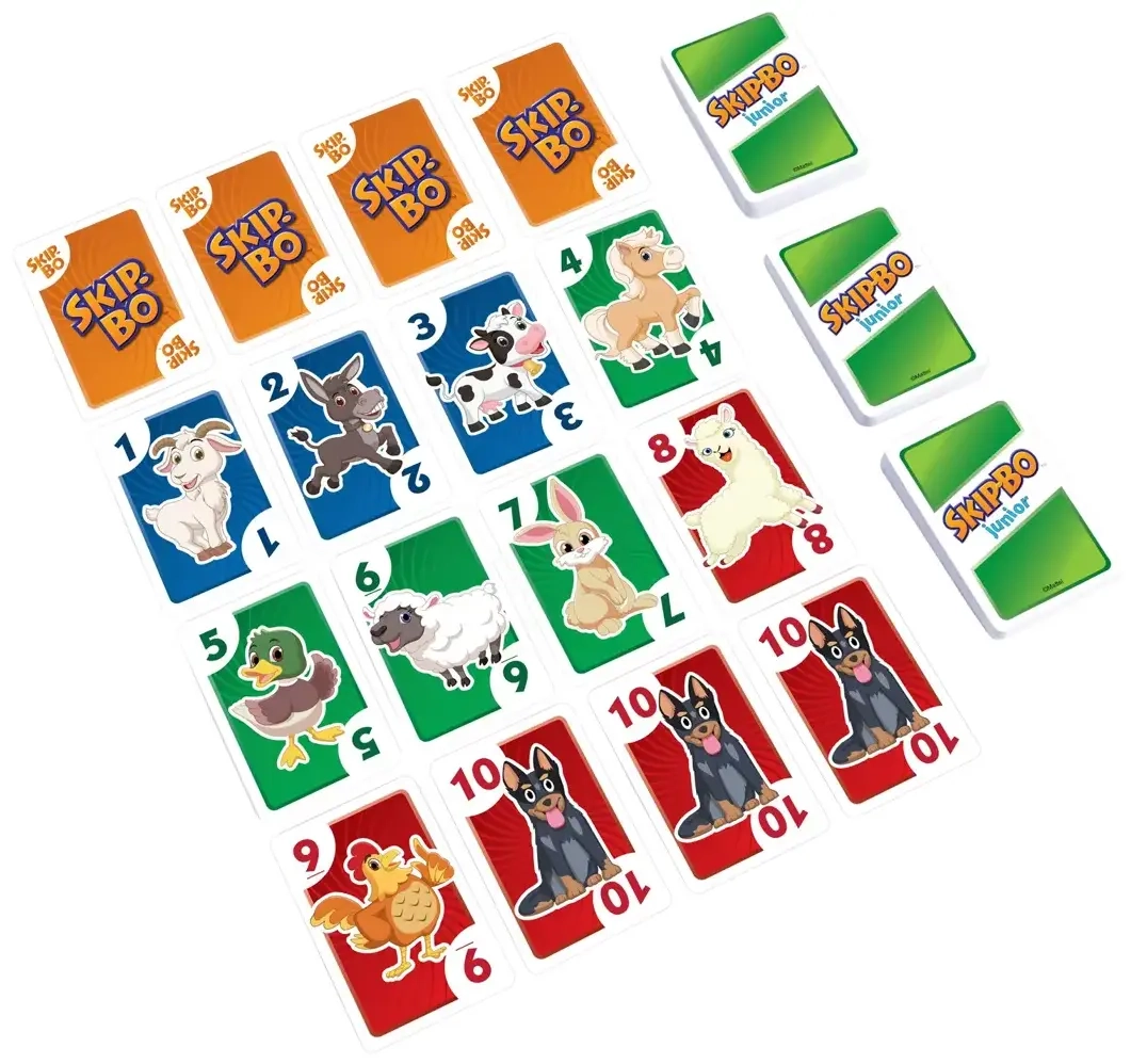 Skip-Bo Junior - DE/FR/IT