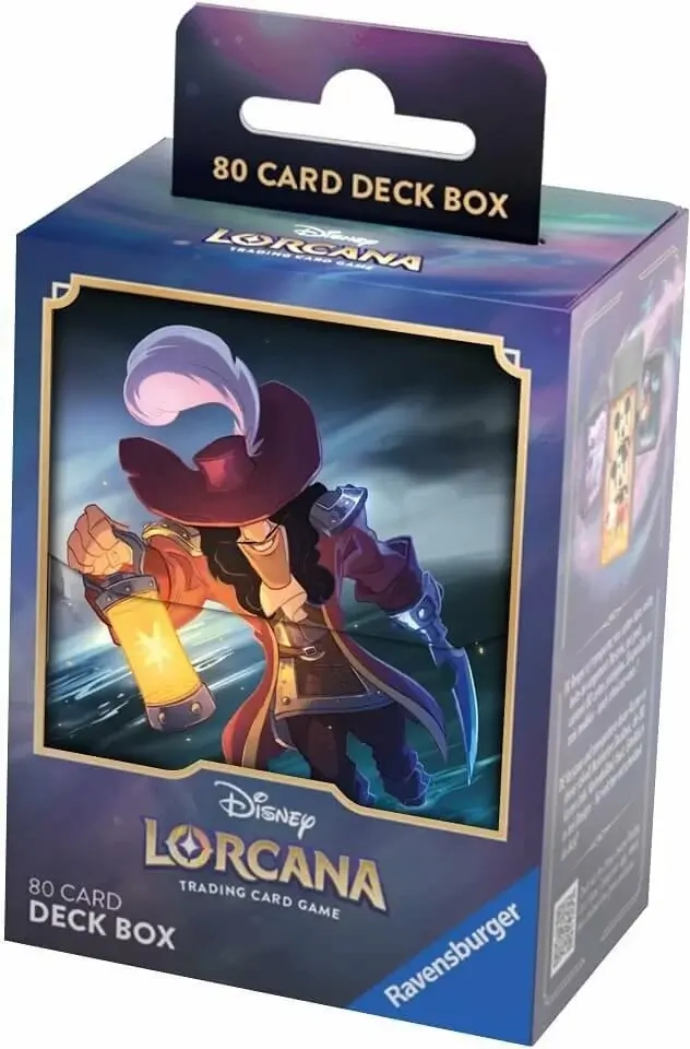 Disney Lorcana - Deck Box - Captain Hook