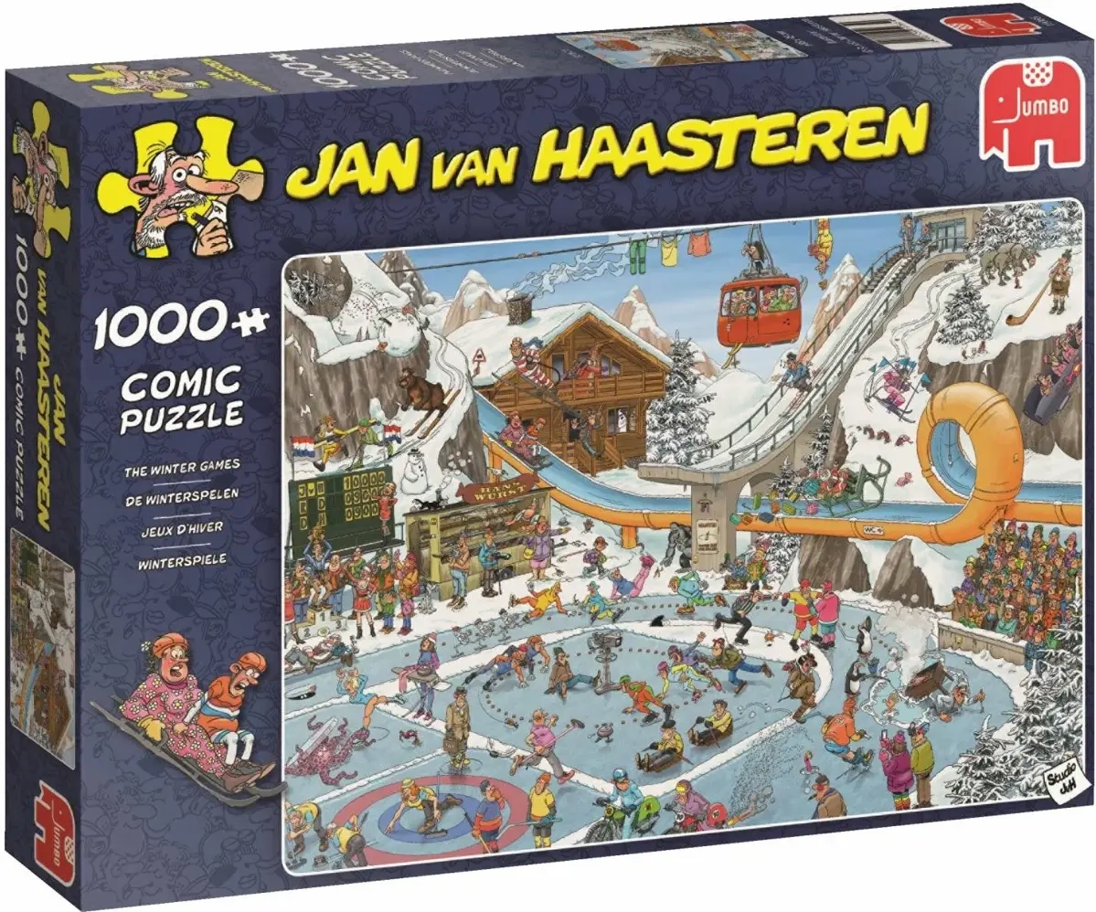 Winterspiele - Jan van Haasteren