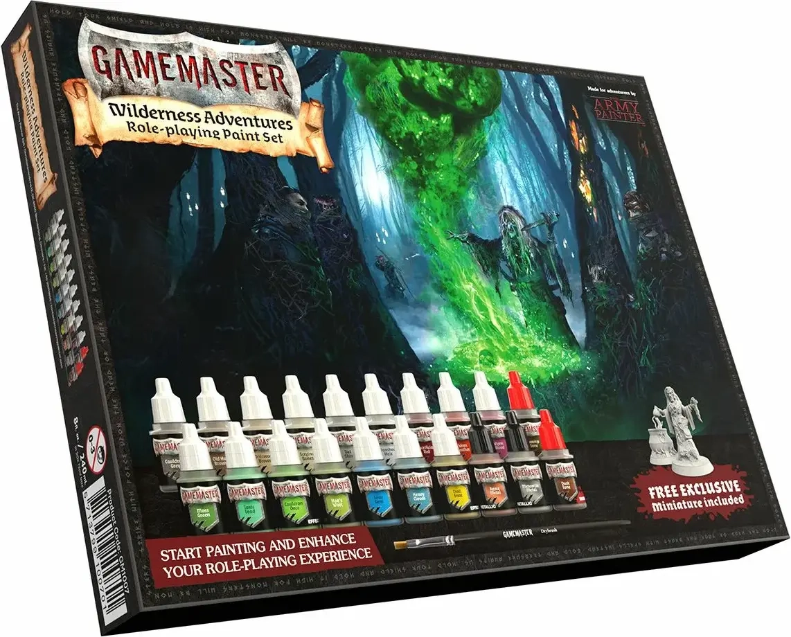 Gamemaster Wilderness Adventures Paint Set