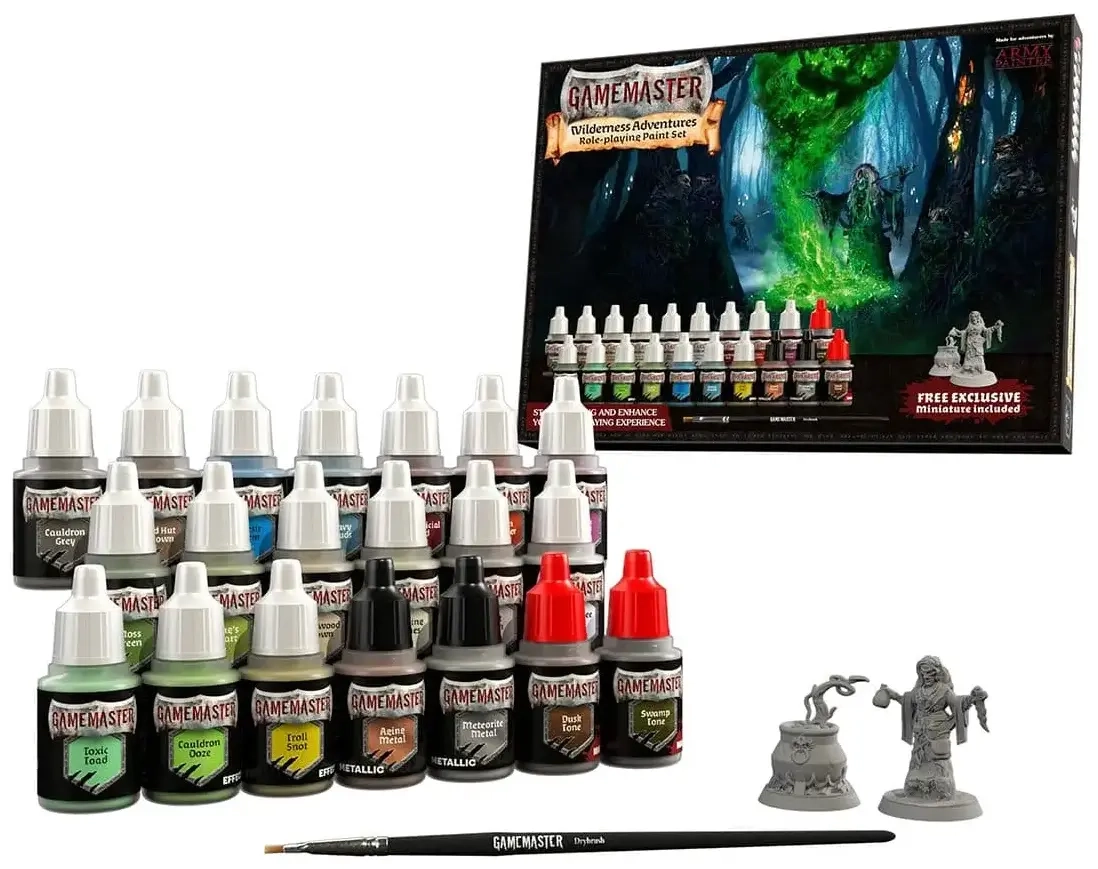 Gamemaster Wilderness Adventures Paint Set