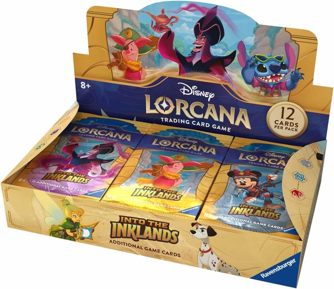 Disney Lorcana -  Into the Inklands - Booster Display (24 Booster) - EN