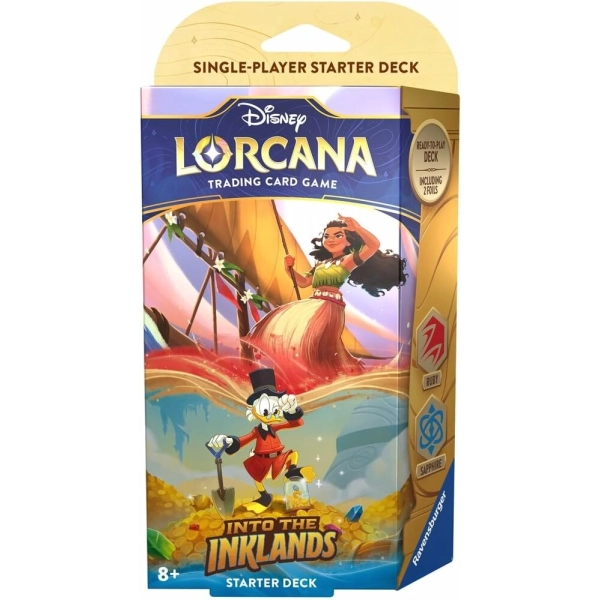 Disney Lorcana - Into the Inklands - Starter Deck "Ruby/Saphire" - EN