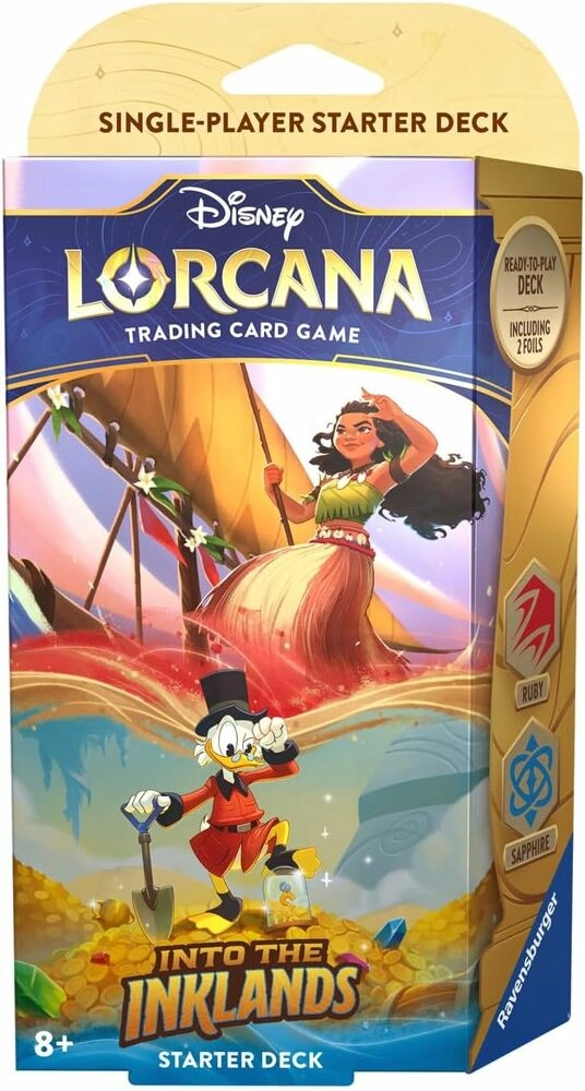 Disney Lorcana - Into the Inklands - Starter Deck "Ruby/Saphire" - EN