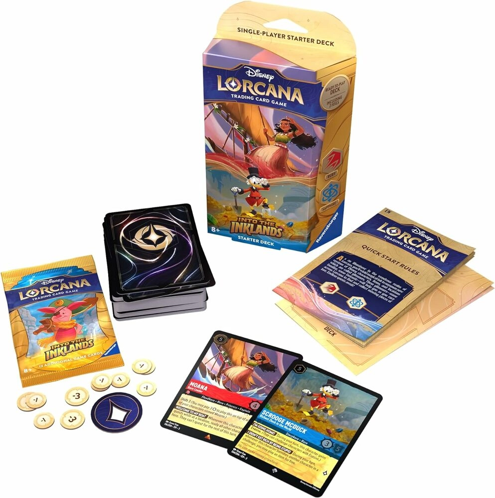 Disney Lorcana - Into the Inklands - Starter Deck "Ruby/Saphire" - EN