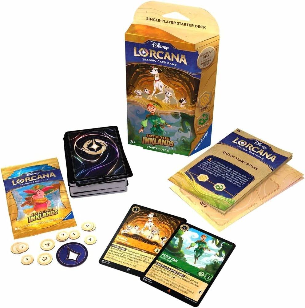 Disney Lorcana - Into the Inklands - Starter Deck "Amber/Emerald" - EN