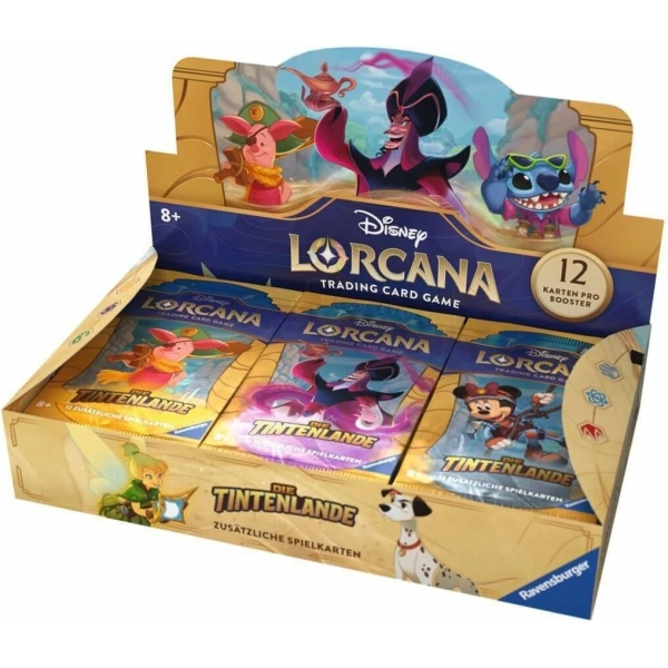 Disney Lorcana - Die Tintenlande - Booster Display (24 Booster) - DE