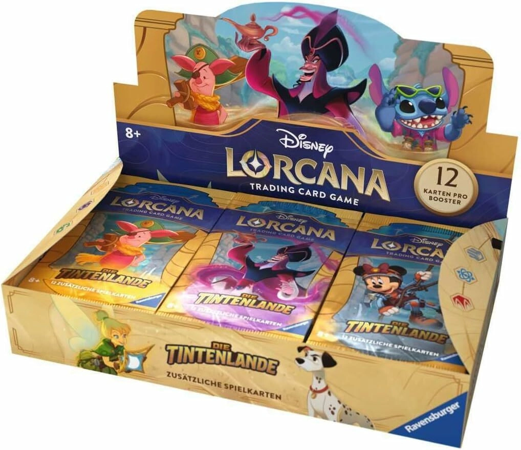 Disney Lorcana - Die Tintenlande - Booster Display (24 Booster) - DE