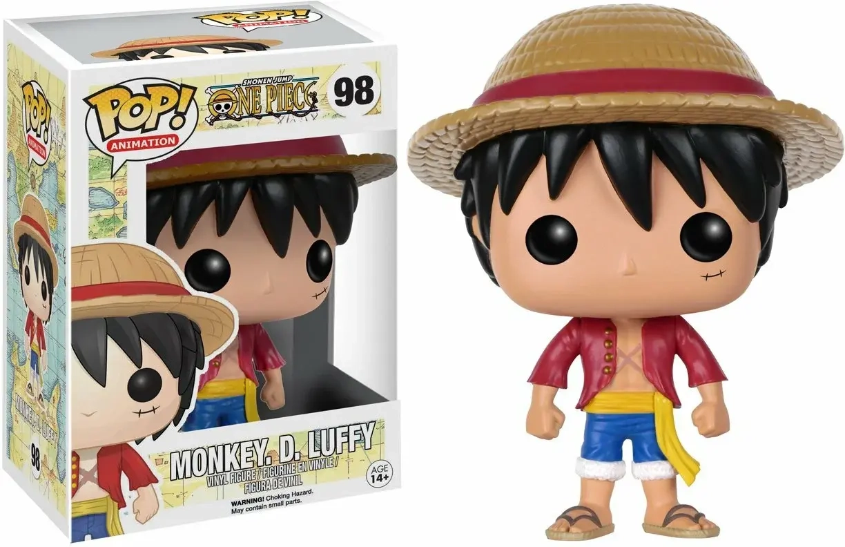 Funko POP! Animation - One Piece: Luffy - Vinyl Figur 10cm