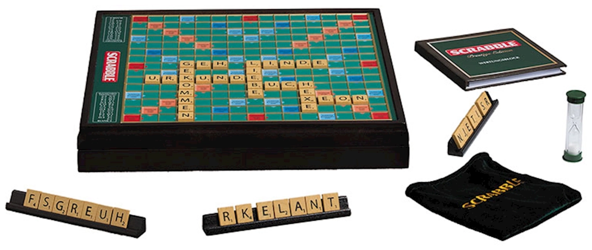 Scrabble - mit grossen Buchstaben