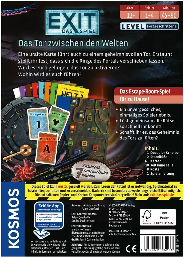 EXIT - Das Spiel - Das Tor zwischen den Welten