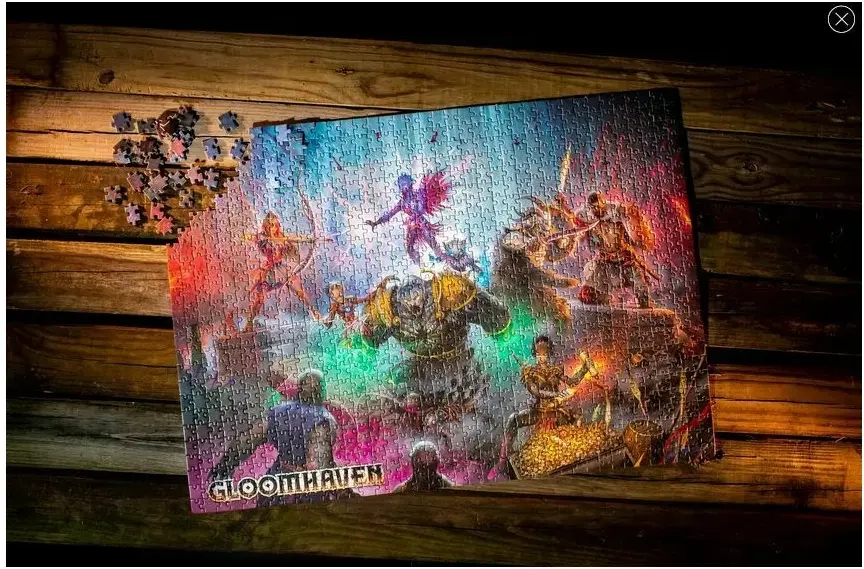 Gloomhaven – The Black Barrow - 1000 Teile Puzzle