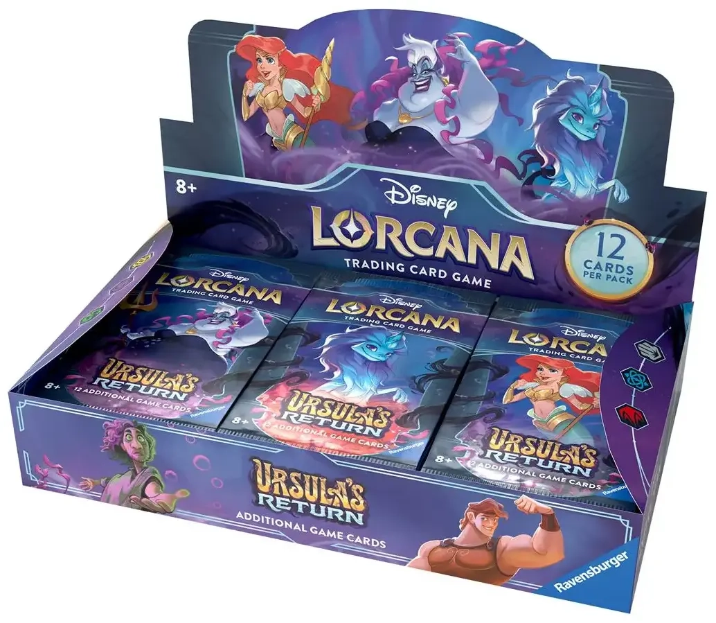 Disney Lorcana: Ursula's Return - Booster Display (24 Packs) - EN