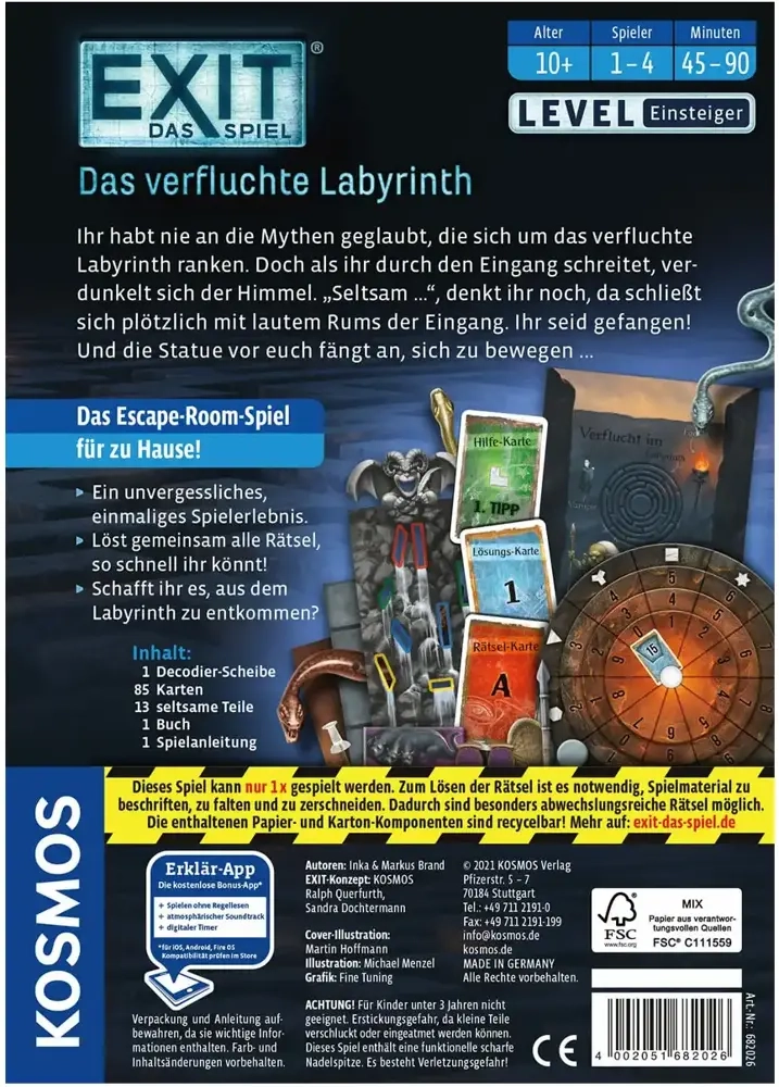 EXIT – Das Spiel: Das verfluchte Labyrinth