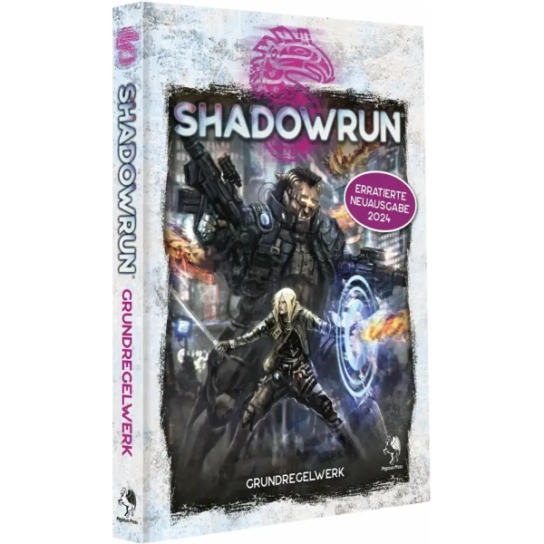 Shadowrun 6. Edition Grundregelwerk *** erratierte Neuauflage (Softcover)