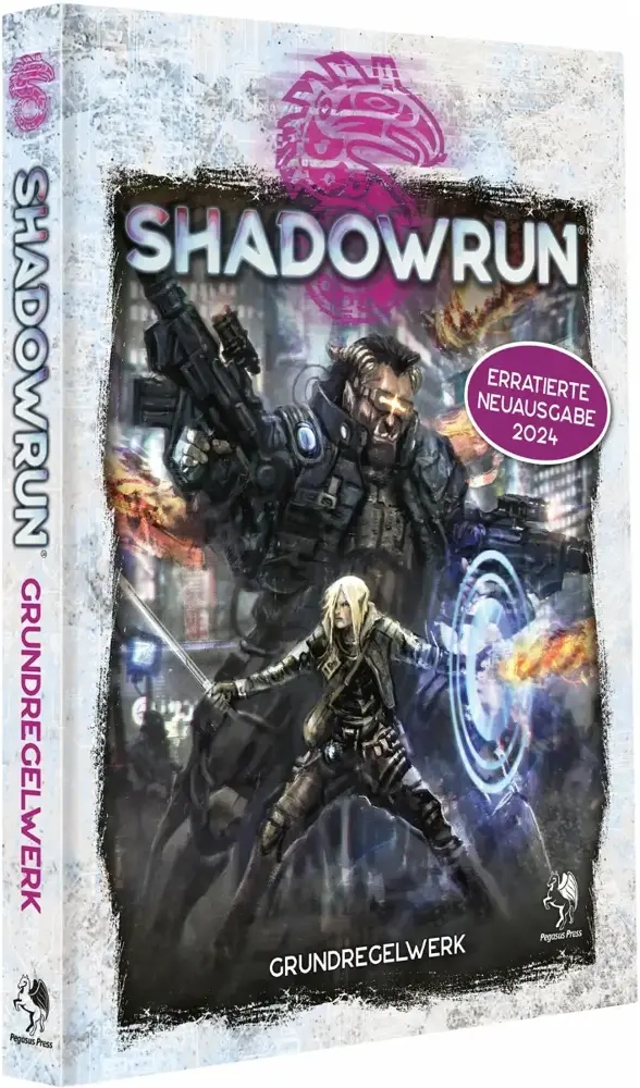 Shadowrun 6. Edition Grundregelwerk *** erratierte Neuauflage (Softcover)