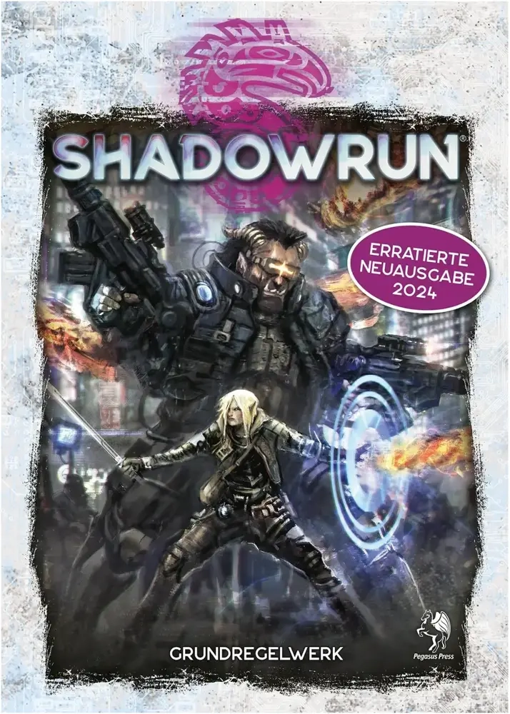 Shadowrun 6. Edition Grundregelwerk *** erratierte Neuauflage (Softcover)