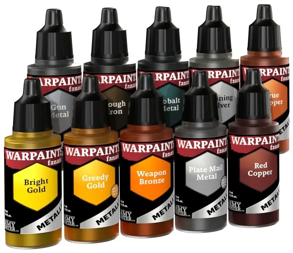 Warpaints Fanatic - Metallics Paint Set