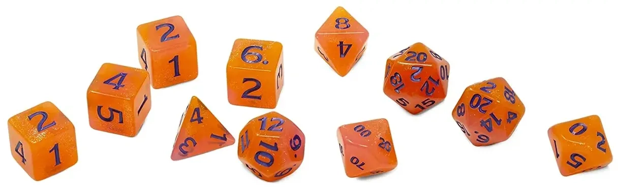 D&D Witchlight Carnival Dice Set