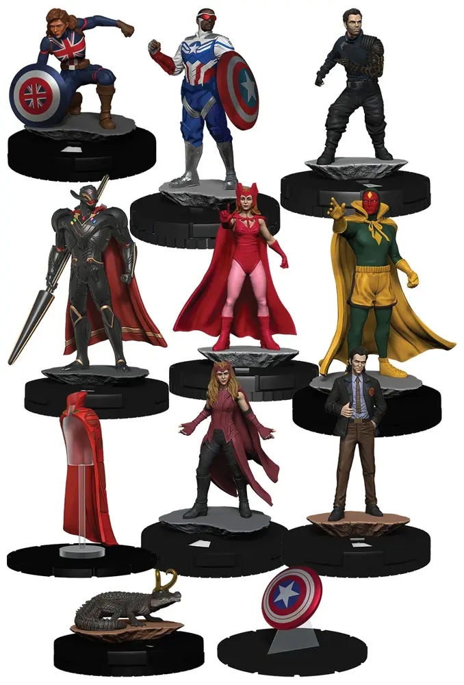 Marvel HeroClix: Marvel Studios Disney Plus Booster Brick (10) - EN