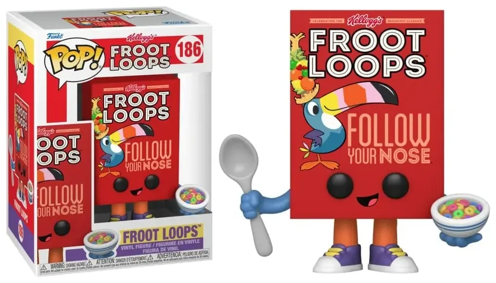 Funko POP! - Kelloggs - Froot Loops Cereal Box